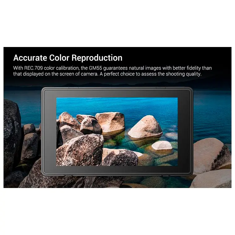 Monitor Touchscreen Godox GM55 para Cámaras 5