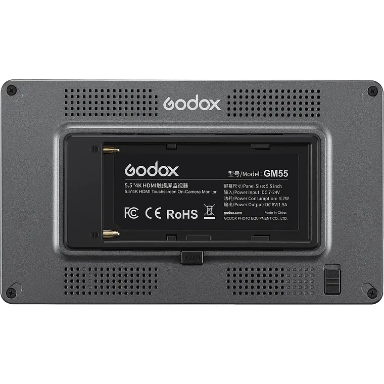 Monitor Touchscreen Godox GM55 para Cámaras 11