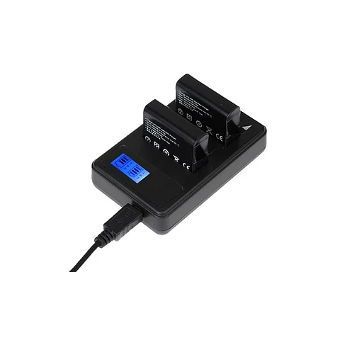 Cargador Doble Iluminus para Baterías LP-E6N