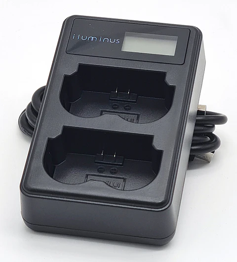 Cargador Doble Iluminus para Baterías Fujifilm NP-W235