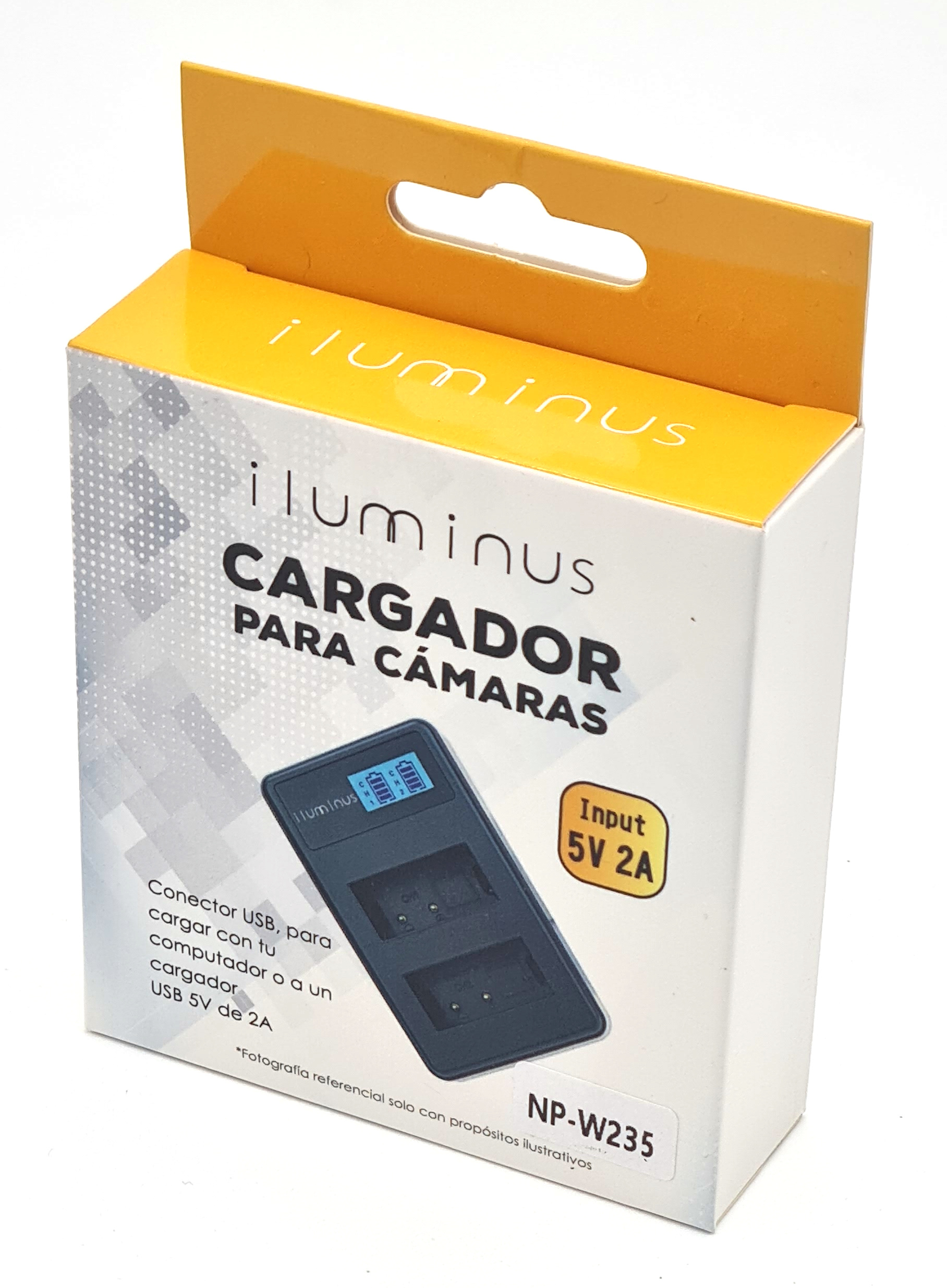 Cargador Doble Iluminus para Baterías Fujifilm NP-W235 4