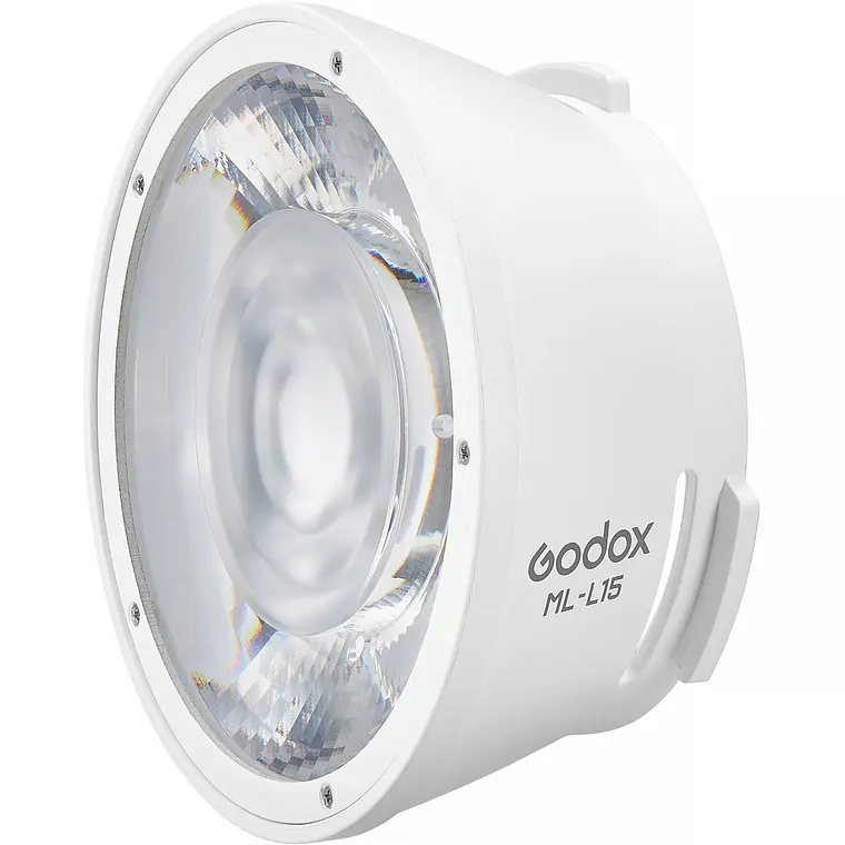 Kit de Luz LED RGB Godox ML100R con Lente de 36° y Battery Grip 10