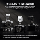 Alzador de Zapata TTL Godox TR-S para Cámaras Sony 6