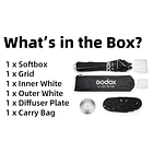 Softbox Godox UL-Box de 90 × 120 cm de Armado Rápido 6