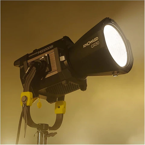 Cañón LED Bicolor Godox KNOWLED MG1200Bi K1 con Reflectores de 30°, 45° y 60°