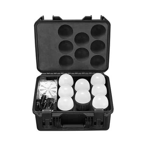 Kit de 8 Lámparas LED Creativas Godox KNOWLED C7R RGBWW