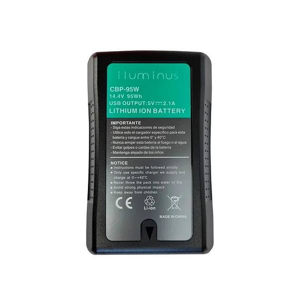 Batería Iluminus V-mount IL-CBP-95W - Células Samsung 1