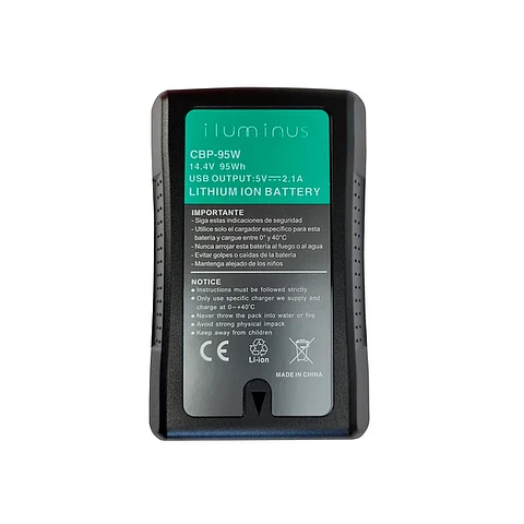 Batería Iluminus V-mount IL-CBP-95W - Células Samsung