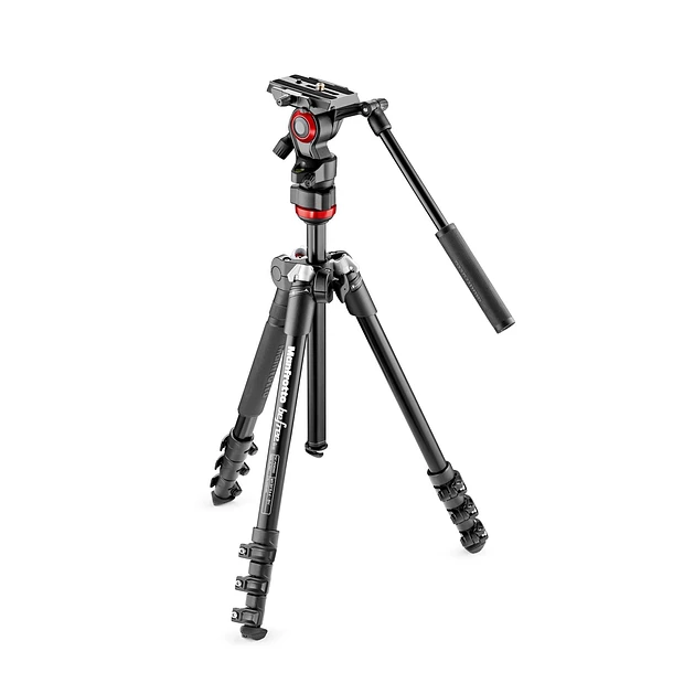 Trípode Manfrotto Befree Lever Lock + Cabezal de video 1