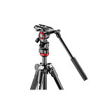 Trípode Manfrotto Befree Lever Lock + Cabezal de video 3