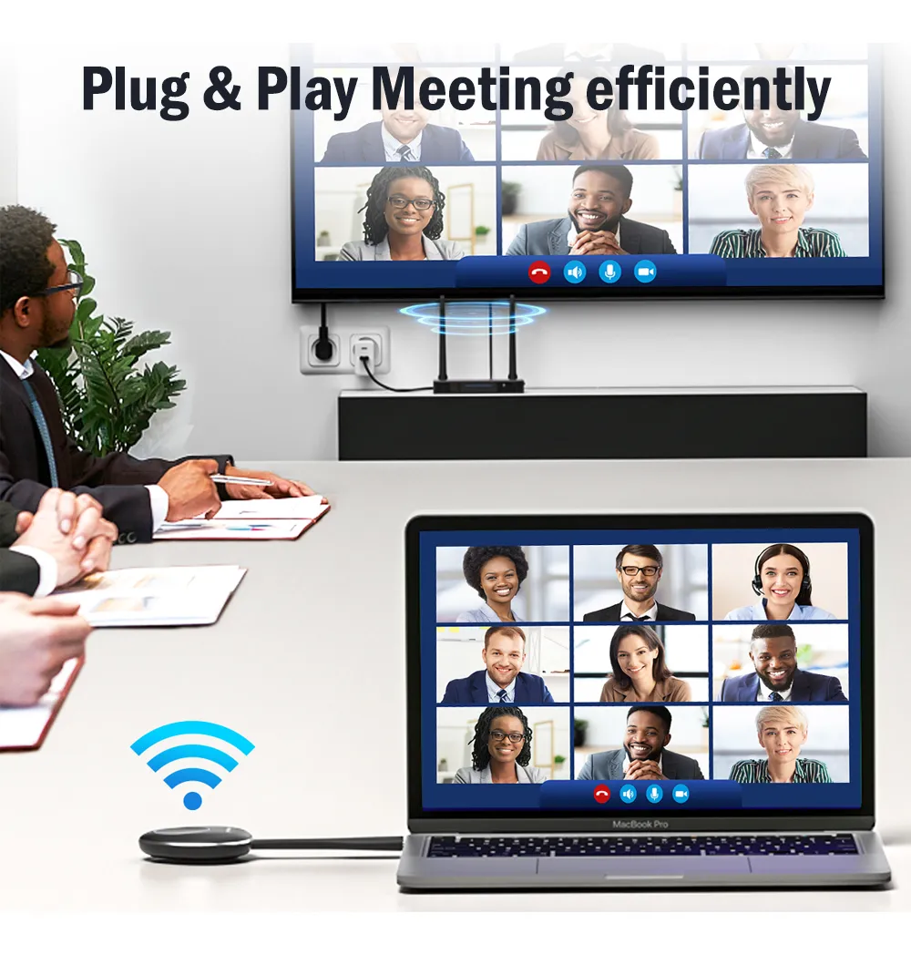 Kit Transmisor y Receptor HD Inalámbrico Lemorele G50R20  5