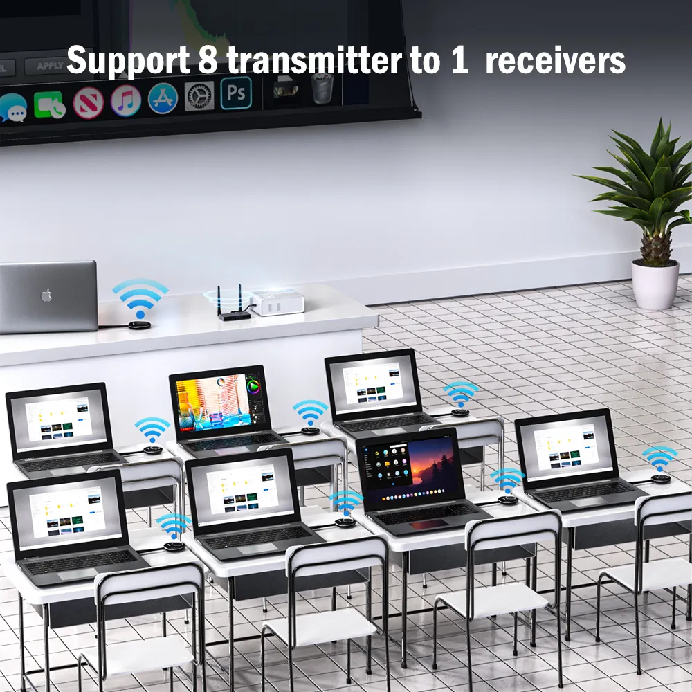 Kit Transmisor y Receptor HD Inalámbrico Lemorele G50R20  6