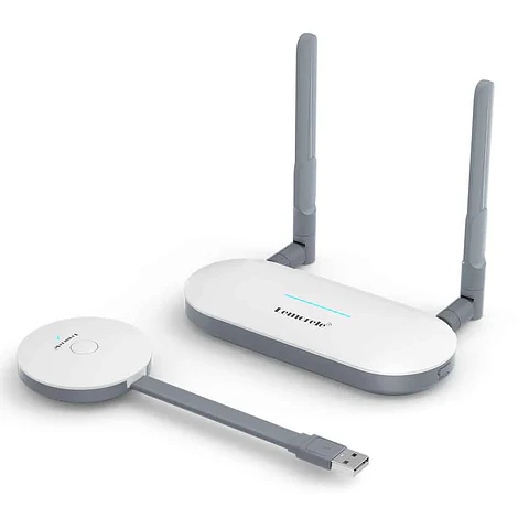 Transmisor de Video Inalámbrico Lemorele G60 Full HD 1080p de USB a HDMI o VGA 