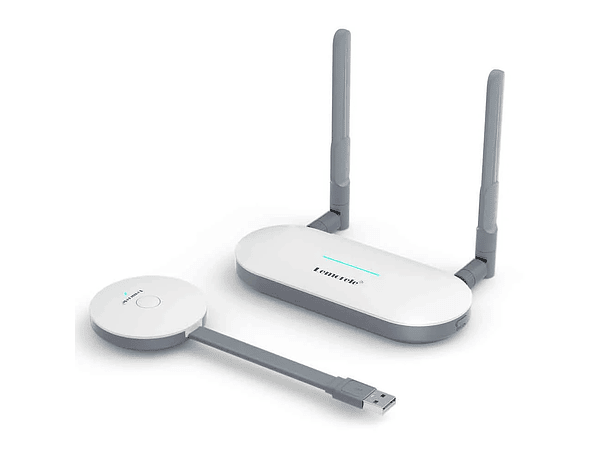 Transmisor de Video Inalámbrico Lemorele G60 Full HD 1080p de USB a HDMI o VGA 