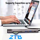 Hub USB-C Lemorele TC65L 11 en 1 con Doble Salida HDMI - Miniatura 3