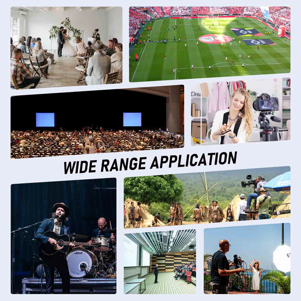 Kit Transmisor y Receptor de Video Inalámbrico Lemorele R100 Plus 8