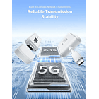 Transmisor de Video Inalámbrico Lemorele P300 de USB-C a HDMI Multi-Dispositivo 6