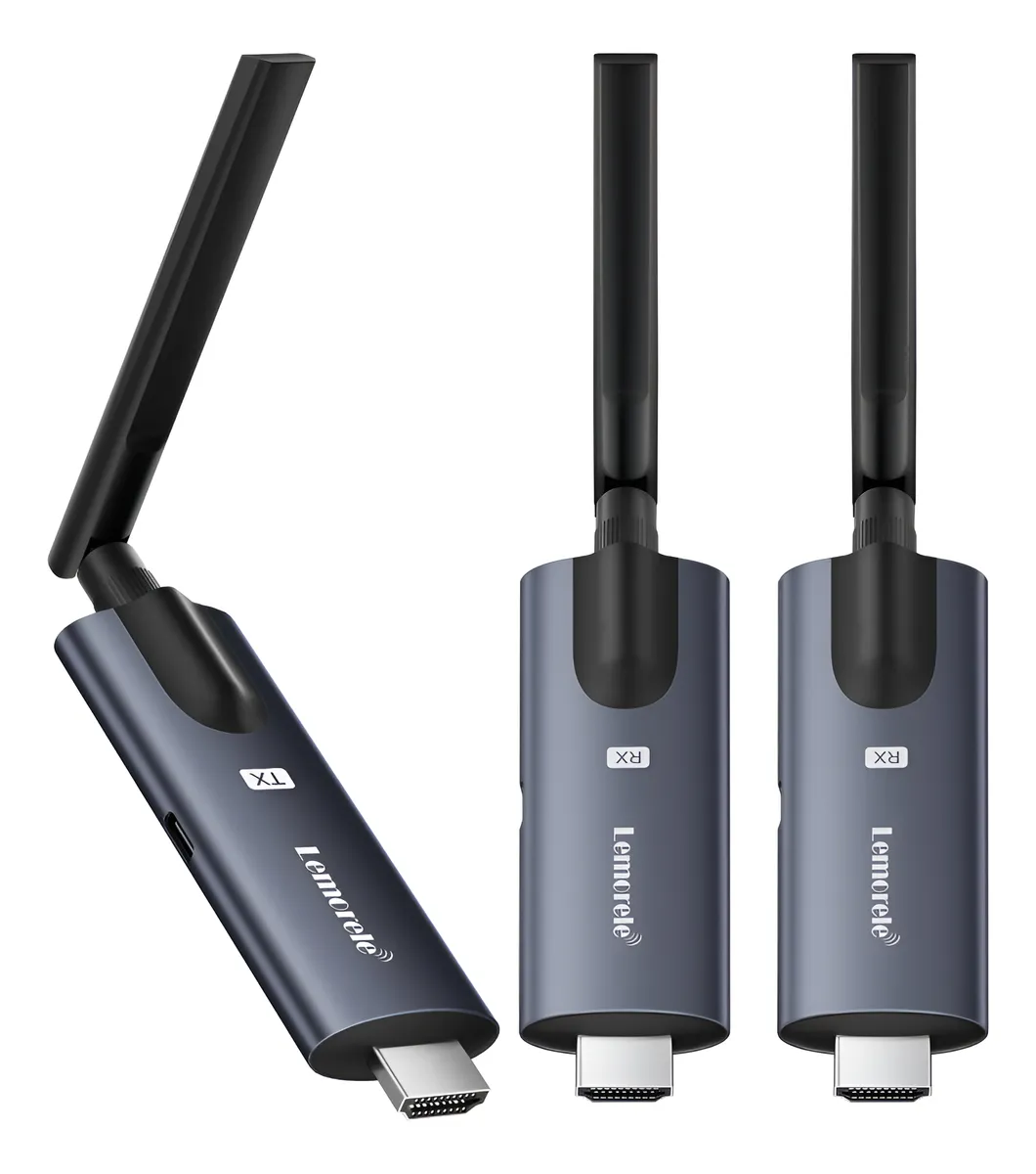 Sistema de Transmisión de Video Inalámbrico Lemorele R1010 con 1 Transmisor y 2 Receptores  1