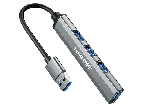 Hub USB-C Inteligente Lemorele TC53 para Expansión de Dispositivos