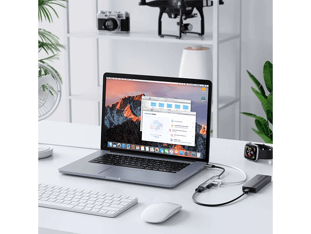 Hub USB-C Inteligente Lemorele TC53 para Expansión de Dispositivos