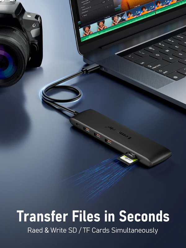 Estación Docking USB-C Lemorele TC97 12 en 1 3