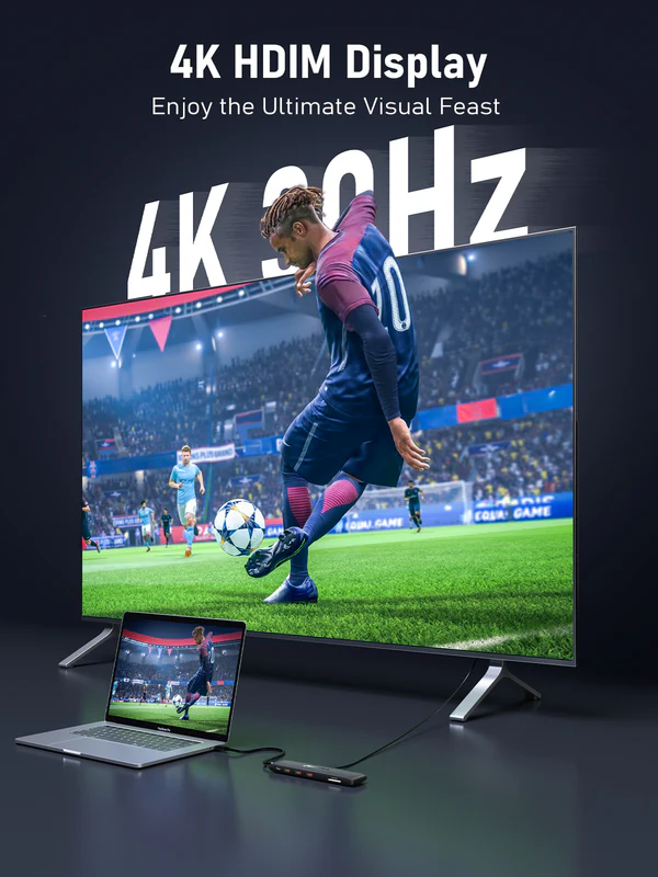 Estación Docking USB-C Lemorele TC97 12 en 1 6