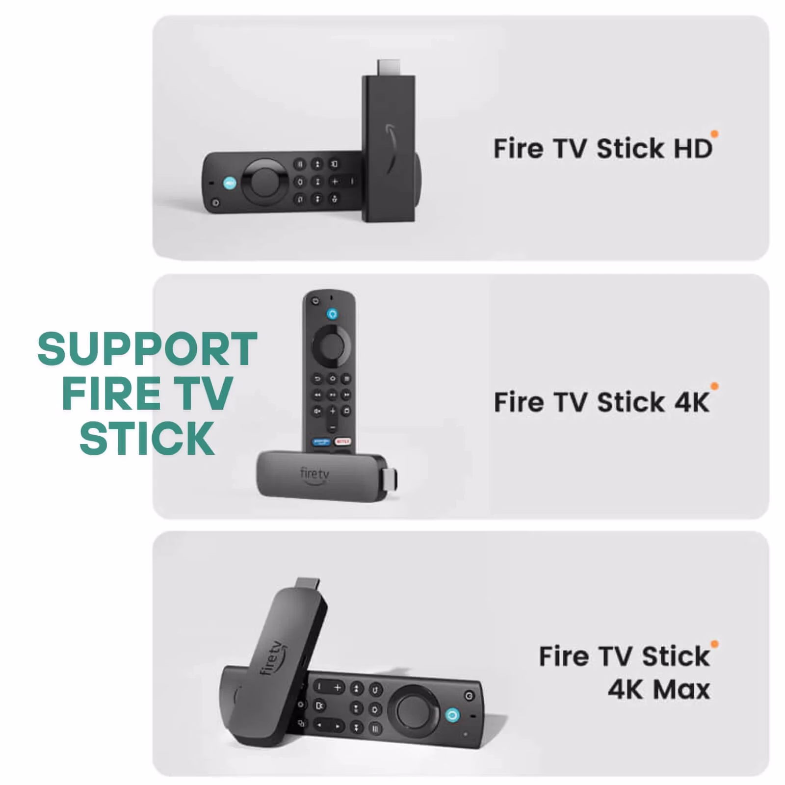 Interfaz de Streaming Lemorele Streaming Box para Fire Stick con Lentes AR y Batería Incorporada 7