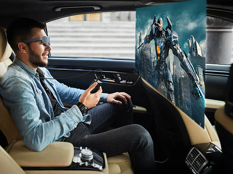 Interfaz de Streaming Lemorele Streaming Box para Fire Stick con Lentes AR y Batería Incorporada