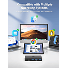 Switch KVM Lemorele H100 para Compartir hasta 5 Periféricos entre 2 Computadores 6