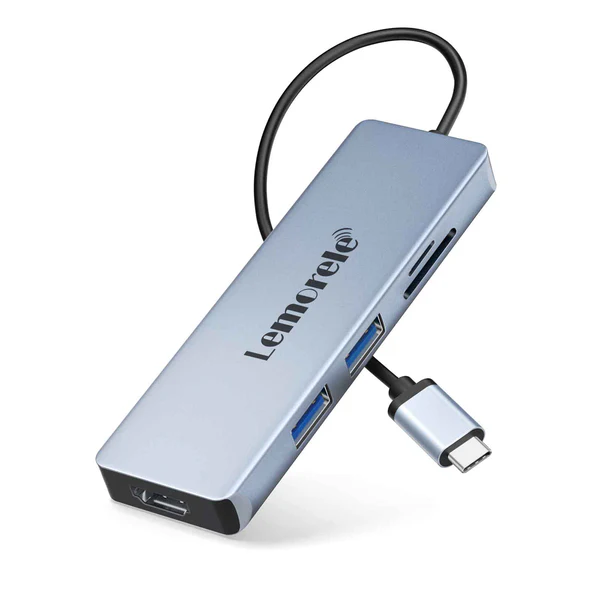 Hub USB-C Lemorele TC18 5 en 1 1