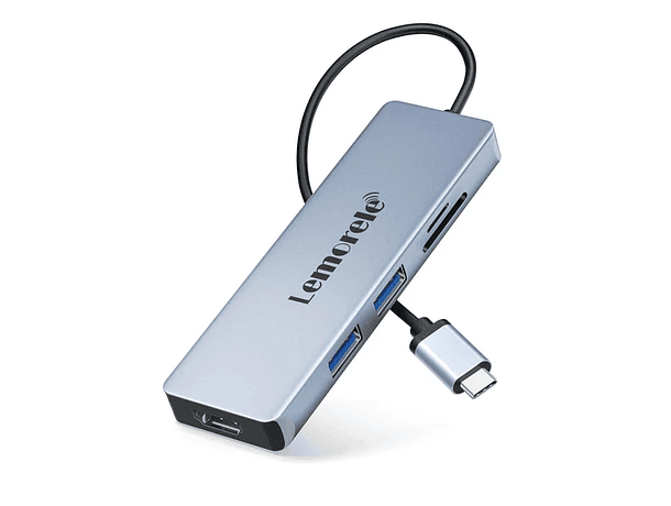 Hub USB-C Lemorele TC18 5 en 1