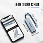 Hub USB-C Lemorele TC18 5 en 1 - Miniatura 7