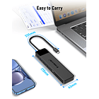 Estación Docking USB-C Lemorele TC200 13 en 1 3