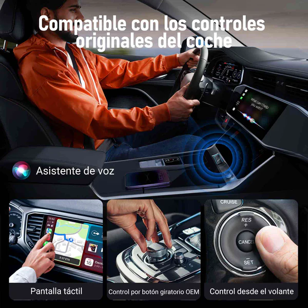Adaptador Inalámbrico Lemorele para CarPlay 3