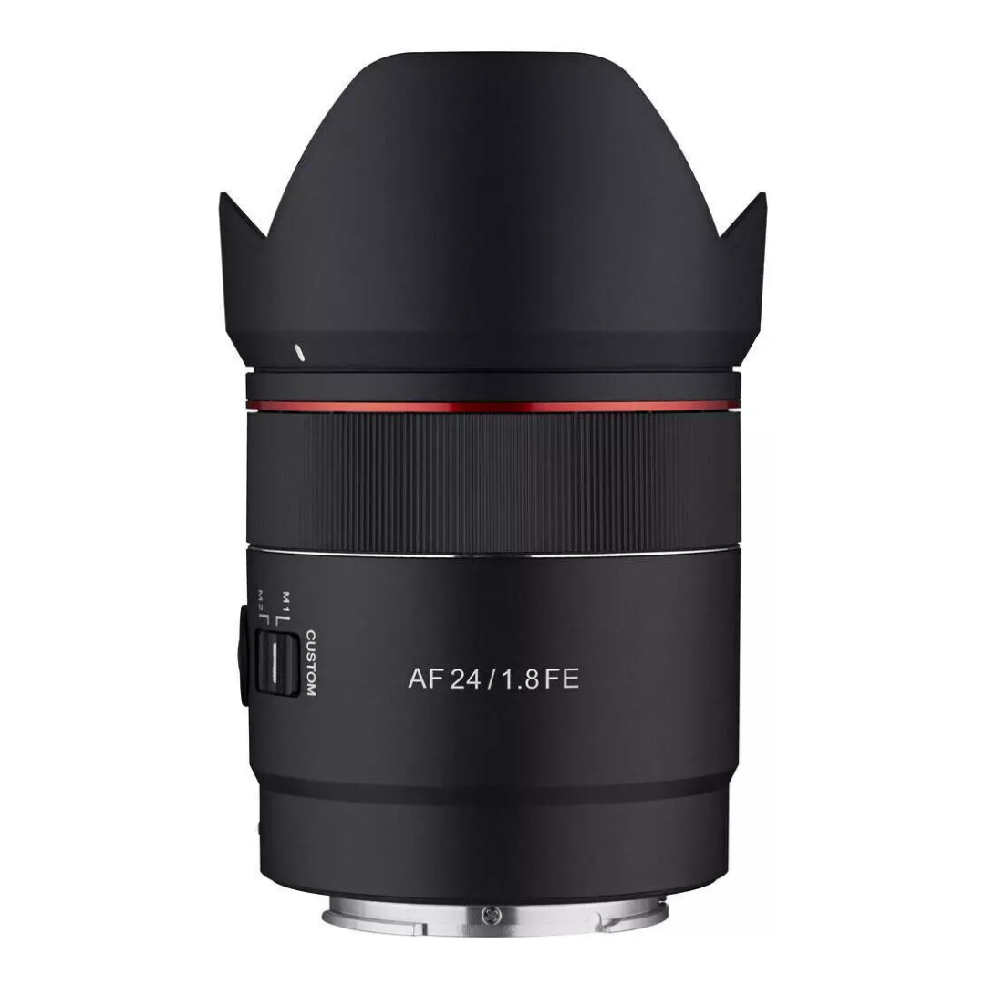 Lente Samyang AF 24 mm f/1.8 Full Frame para Cámaras Sony E 4