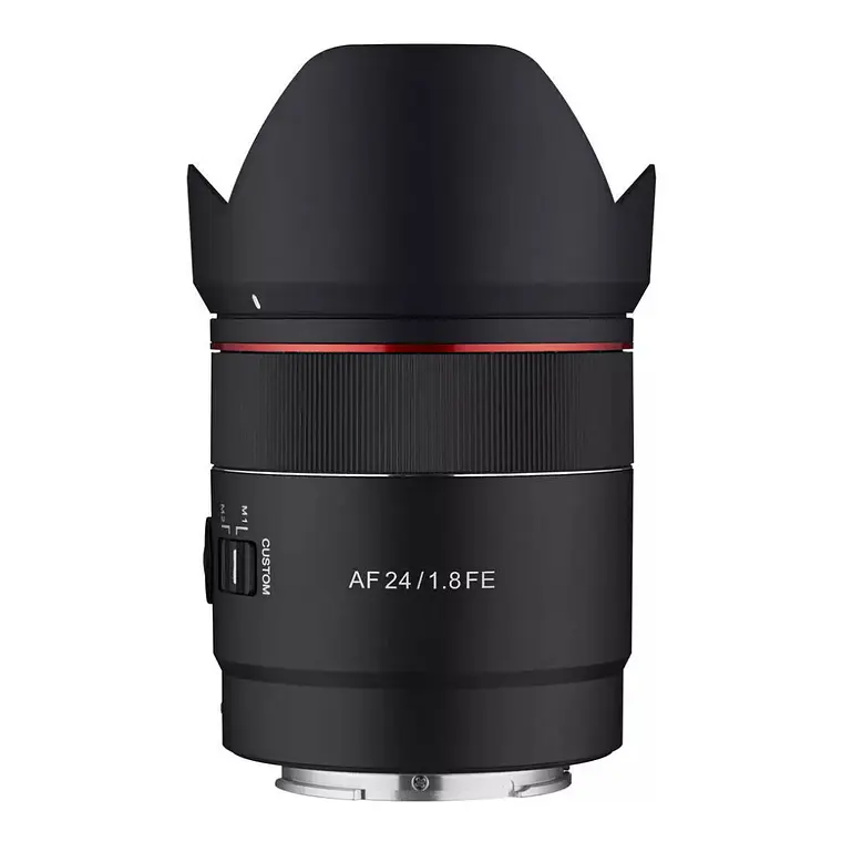 Lente Samyang AF 24 mm f/1.8 Full Frame para Cámaras Sony E 4