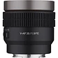 Lente Cine Autofoco Samyang V-AF 35 mm T1.9 Full Frame para Cámaras Sony E - Miniatura 5