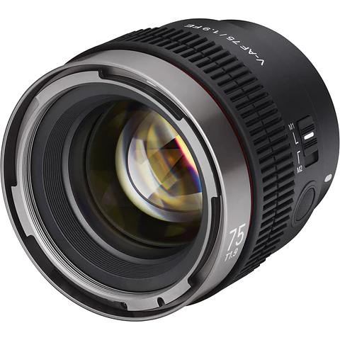Lente Cine Autofoco Samyang V-AF 75 mm T1.9 Full Frame para Cámaras Sony E