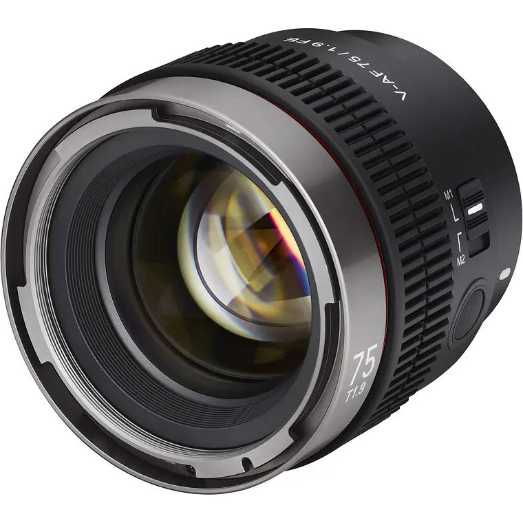 Lente Cine Autofoco Samyang V-AF 75 mm T1.9 Full Frame para Cámaras Sony E 1