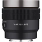 Lente Cine Autofoco Samyang V-AF 75 mm T1.9 Full Frame para Cámaras Sony E - Miniatura 4