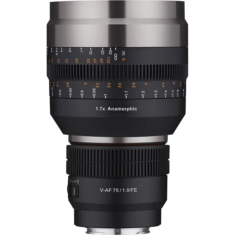 Adaptador Anamórfico Samyang Cine 1.7× para Lentes Serie V-AF 7