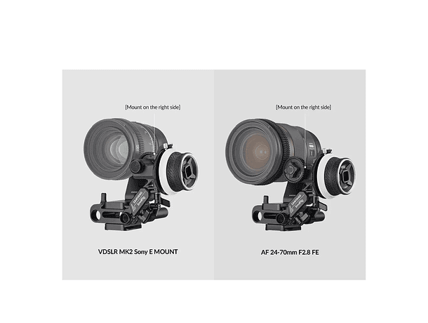 Kit Follow Focus Cine Samyang SmallRig MD3484 para Lentes Samyang Montura Sony E