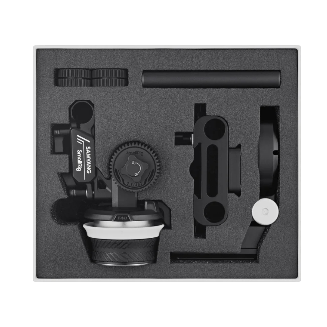 Kit Follow Focus Cine Samyang SmallRig MD3484 para Lentes Samyang Montura Sony E 8