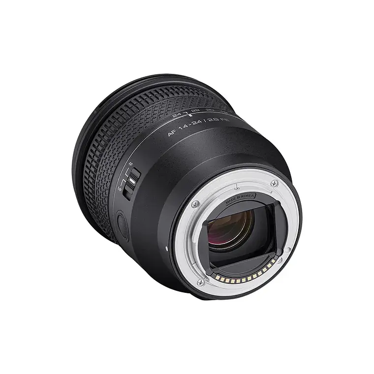 Lente Autofoco Schneider-Kreuznach x Samyang AF 14–24 mm f/2.8 Full Frame para Cámaras Sony E 7