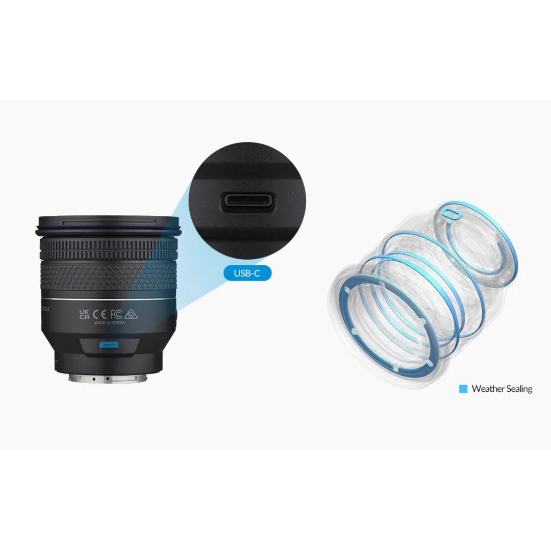 Lente Autofoco Schneider-Kreuznach x Samyang AF 14–24 mm f/2.8 Full Frame para Cámaras Sony E 8