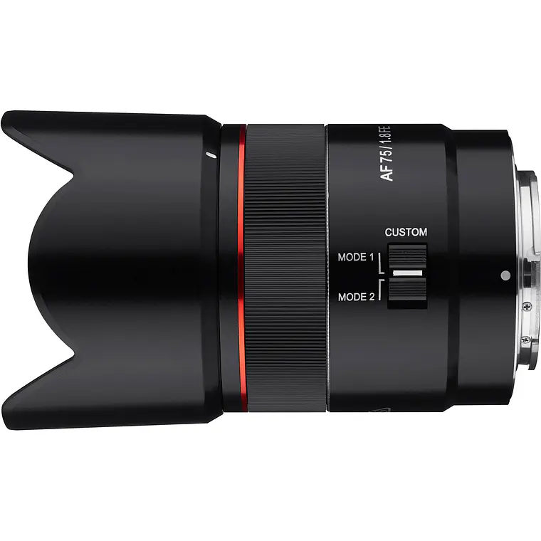 Lente Samyang AF 75 mm f/1.8 Full Frame Autofoco para Cámaras Sony E 2