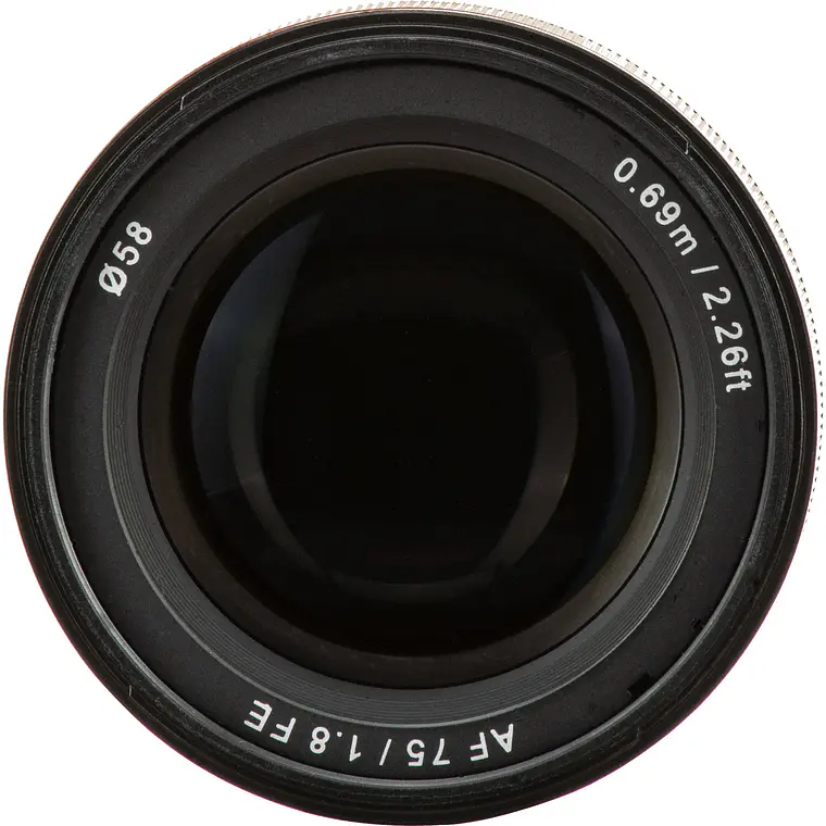 Lente Samyang AF 75 mm f/1.8 Full Frame Autofoco para Cámaras Sony E 7