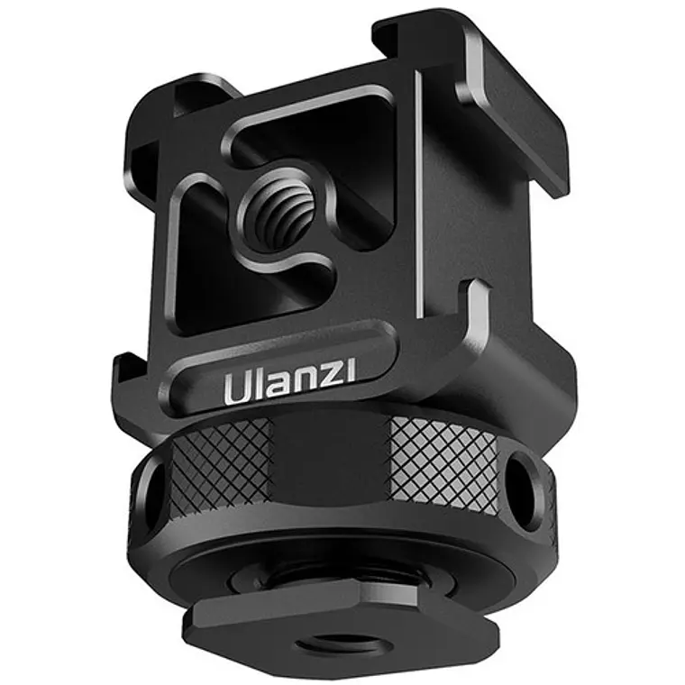 Adaptador Triple Ulanzi PT-12 con Zapata Fría 3