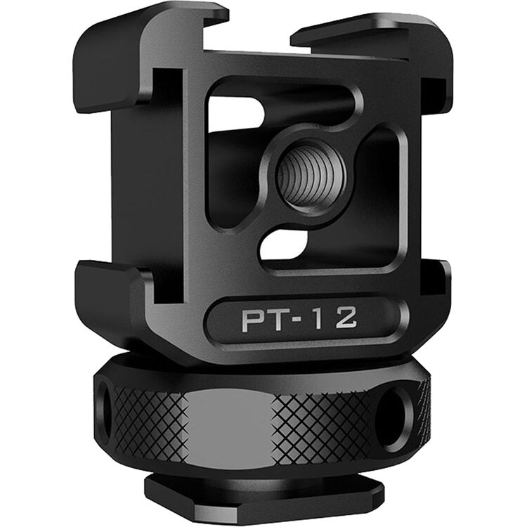 Adaptador Triple Ulanzi PT-12 con Zapata Fría 4