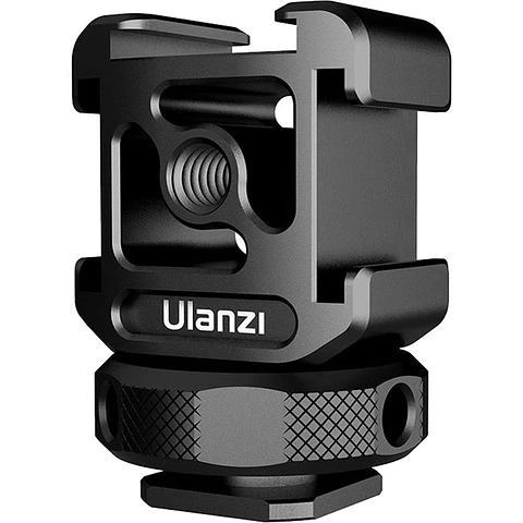 Adaptador Triple Ulanzi PT-12 con Zapata Fría